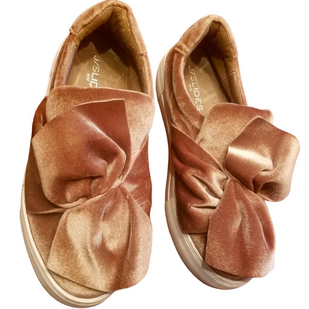 Jslides | Annabelle | Platform Sneaker | Bow | Si… - image 1